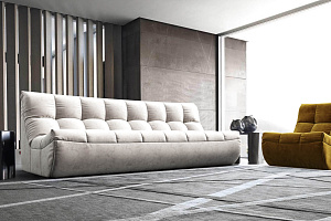 Большой и мягкий диван ДеИтали в гостиную, длинный на заказ